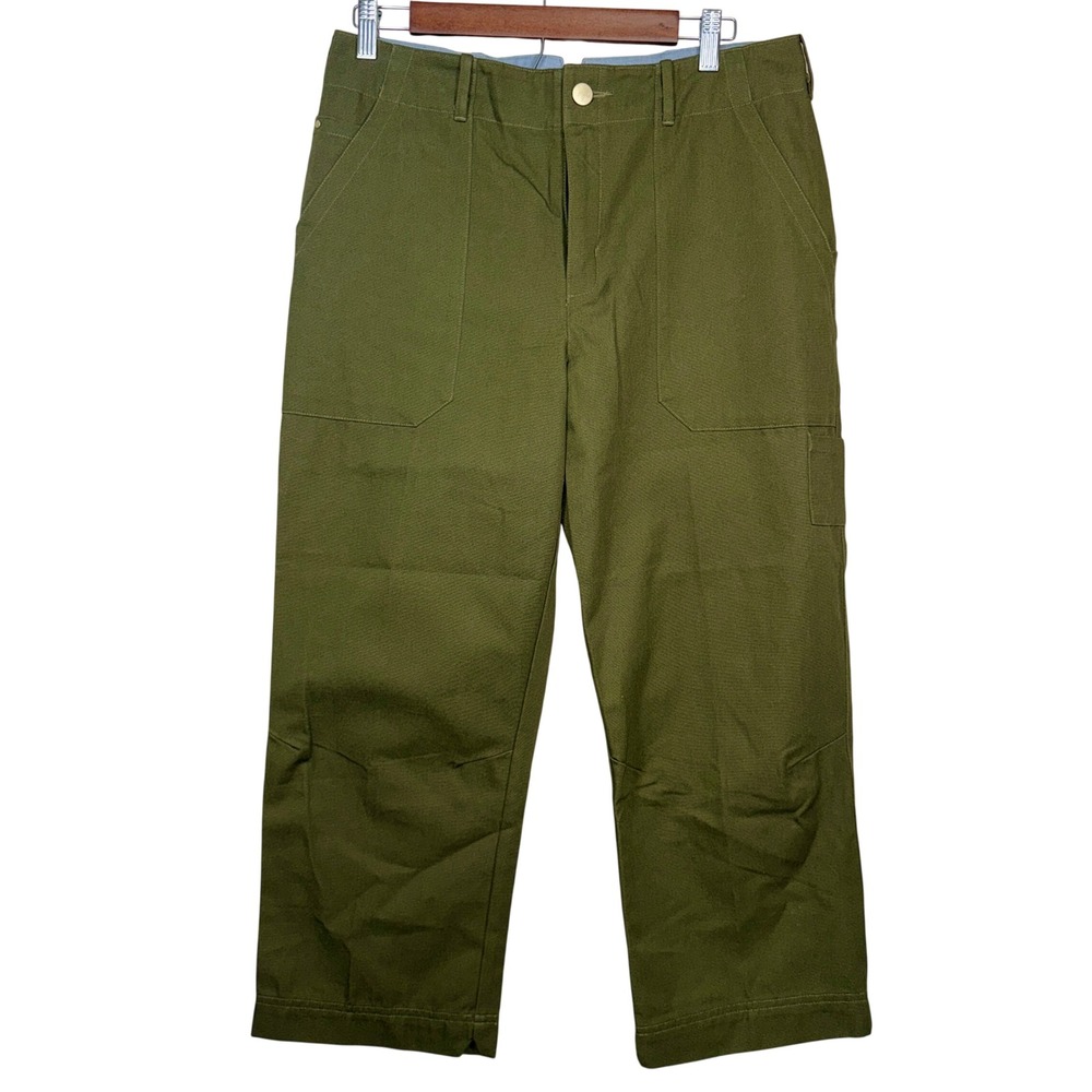 Hurley‎ Lowrider Cargo Pants Olive Green Womens Size 11 AJ3564 Wide Leg NWT